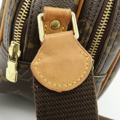 Louis Vuitton Reporter Monogram Canvas, Brown, Canvas, Shoulder Bag