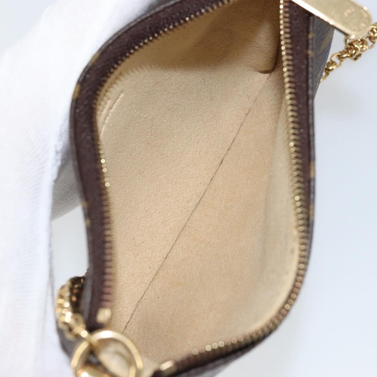 Louis Vuitton Milla Pochette Monogram Canvas, Brown, Canvas, Clutch