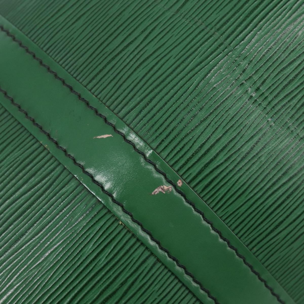 Louis Vuitton Keepall Epi Leather, Green, Leather, Travel Bag