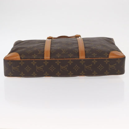 Louis Vuitton Porte-Documents Voyage Macassar Monogram Canvas, Brown, Canvas, Briefcase