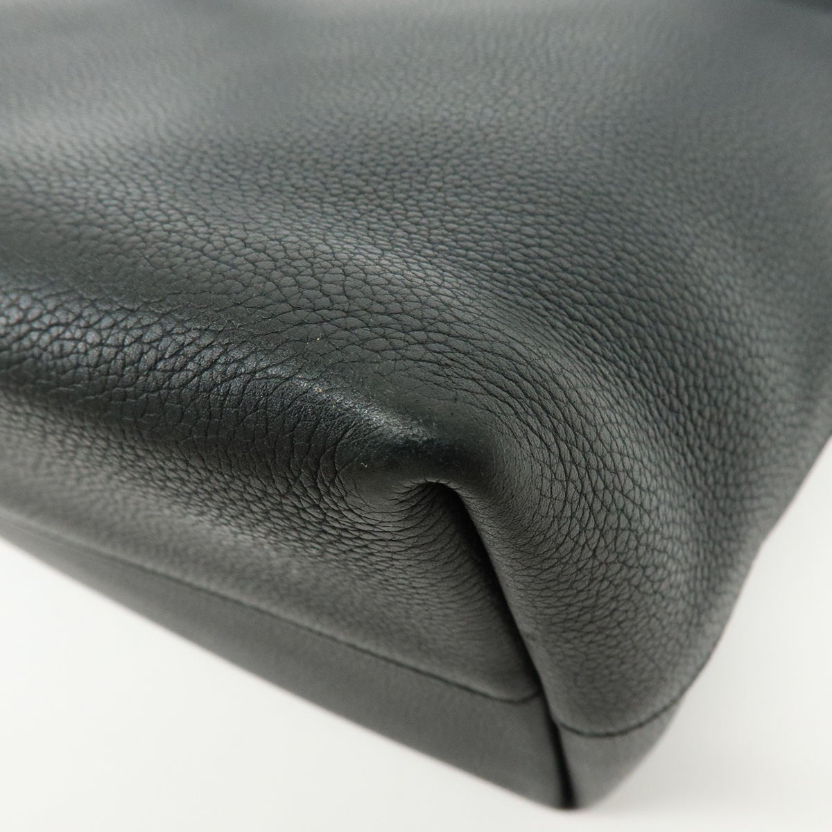 Louis Vuitton Lockme Hobo Leather, Black, Leather, Shoulder Bag
