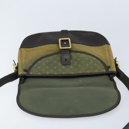 Louis Vuitton Marjorie Mini Lin, Khaki, Canvas, Shoulder Bag
