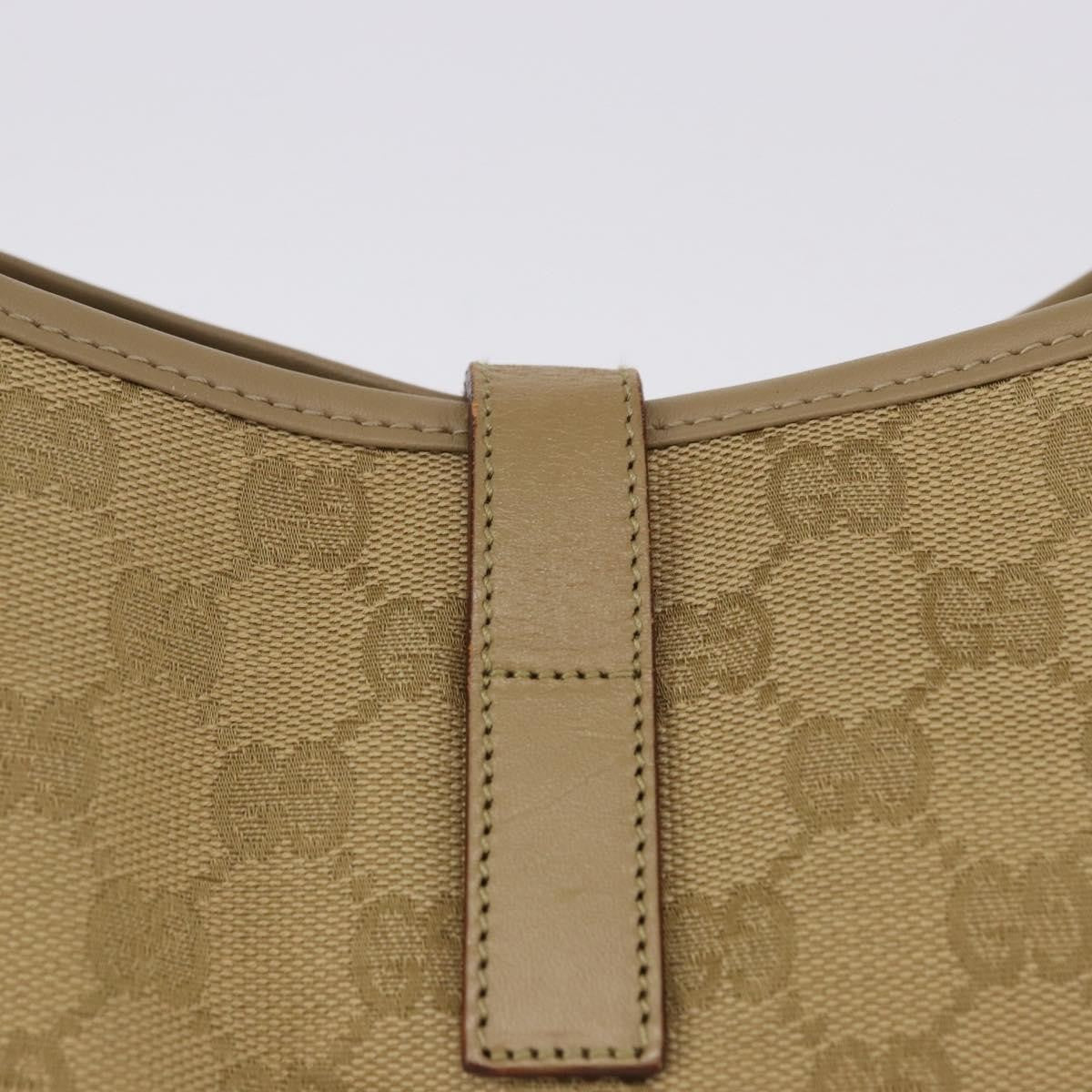 Gucci Jackie Canvas, Beige, Canvas, Handbag
