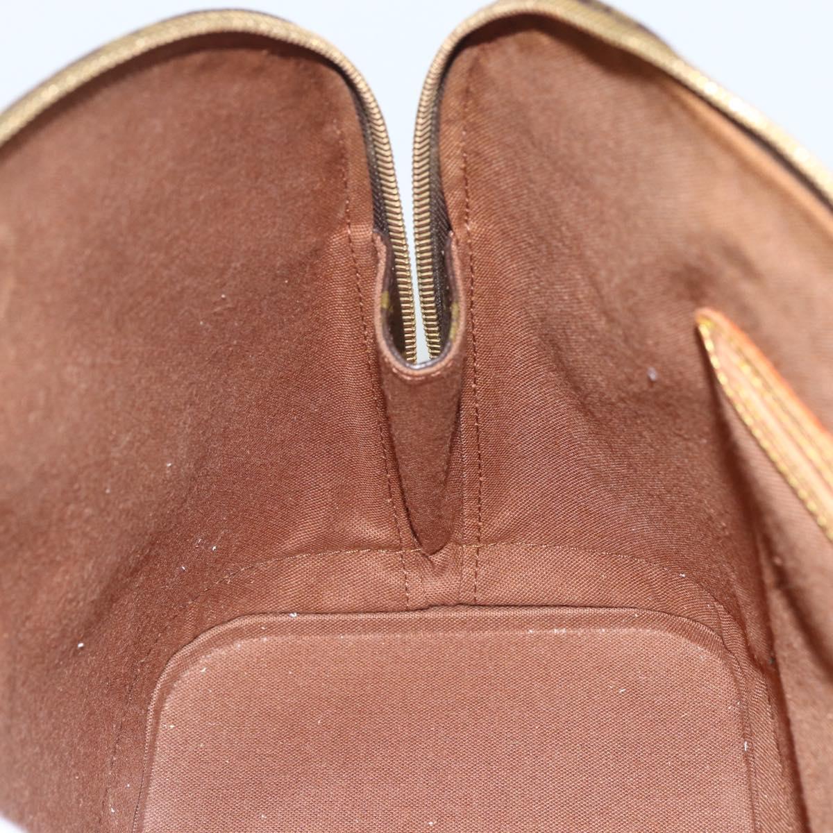 Louis Vuitton Alma Handbag Monogram Canvas, BROWN, CANVAS, Handbag