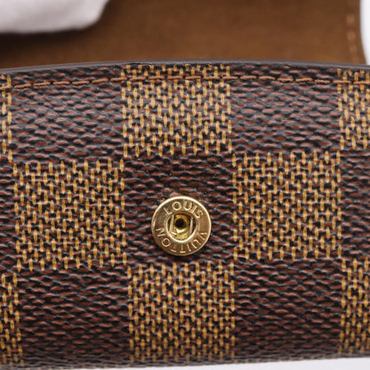 Louis Vuitton Cuff Case Monogram Damier, Brown, Canvas, Wallet
