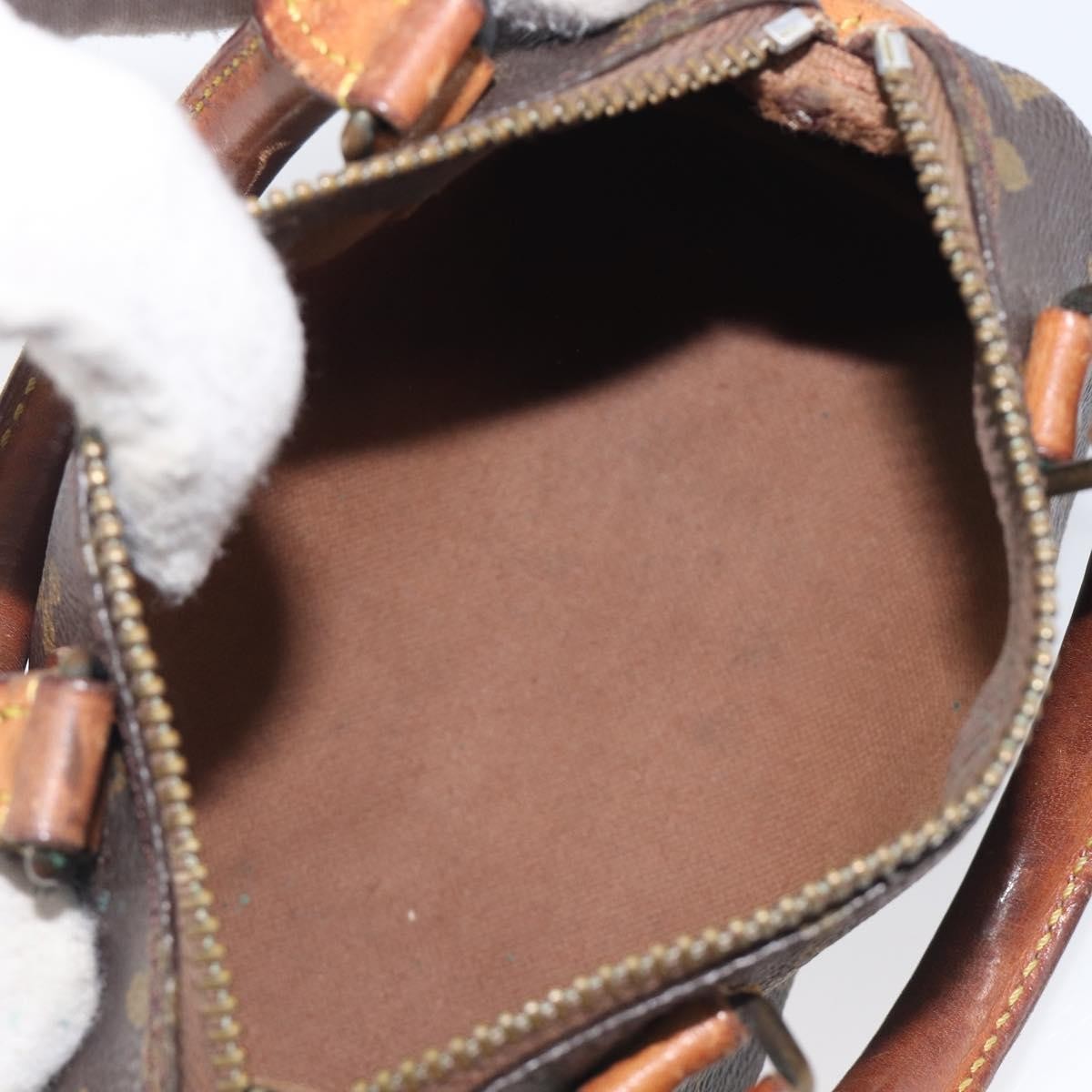 Louis Vuitton Speedy Mini HL Monogram Canvas, Brown, Canvas, Handbag