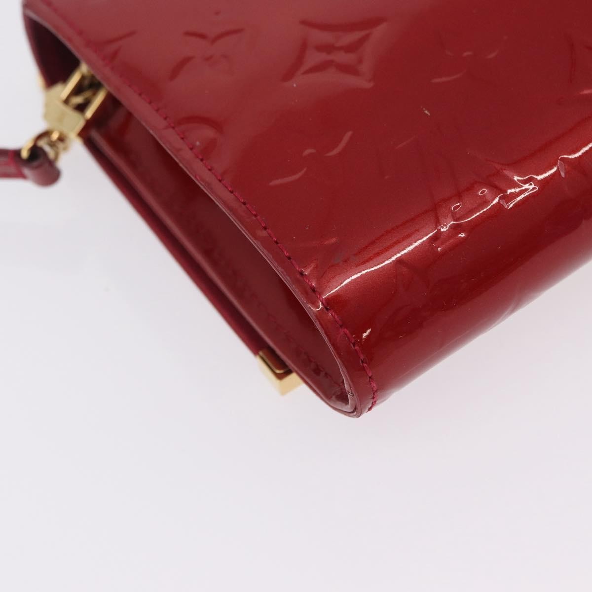 Louis Vuitton Ana Monogram Vernis, Pink, Patent Leather, Handbag