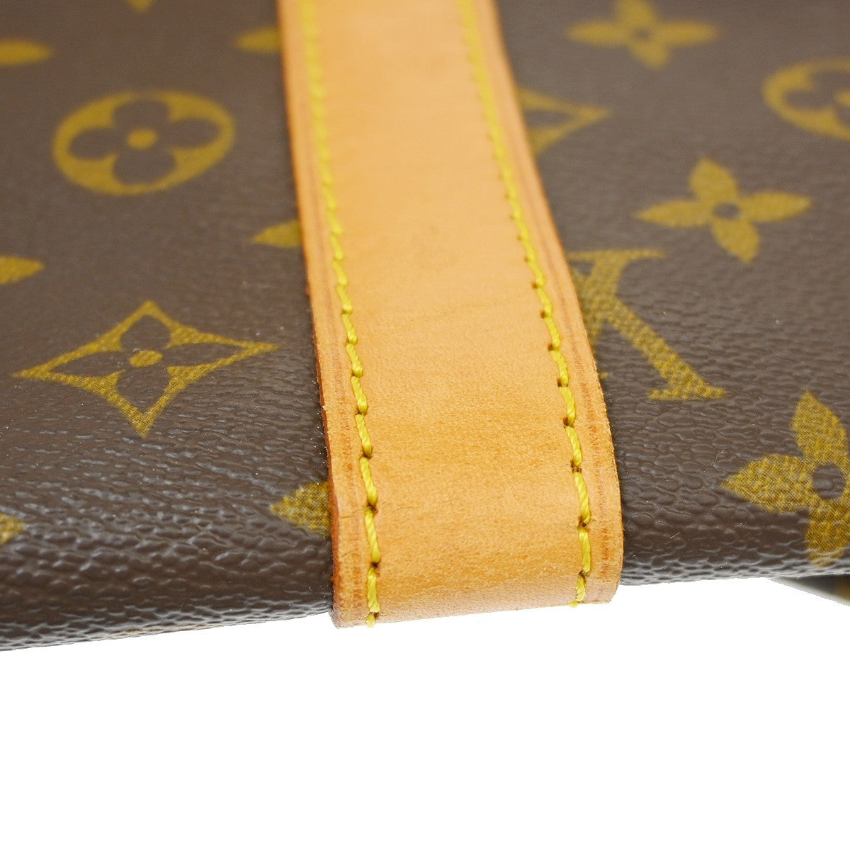Louis Vuitton Keepall Bandouliere Monogram Canvas, Brown, Canvas, Travel Bag