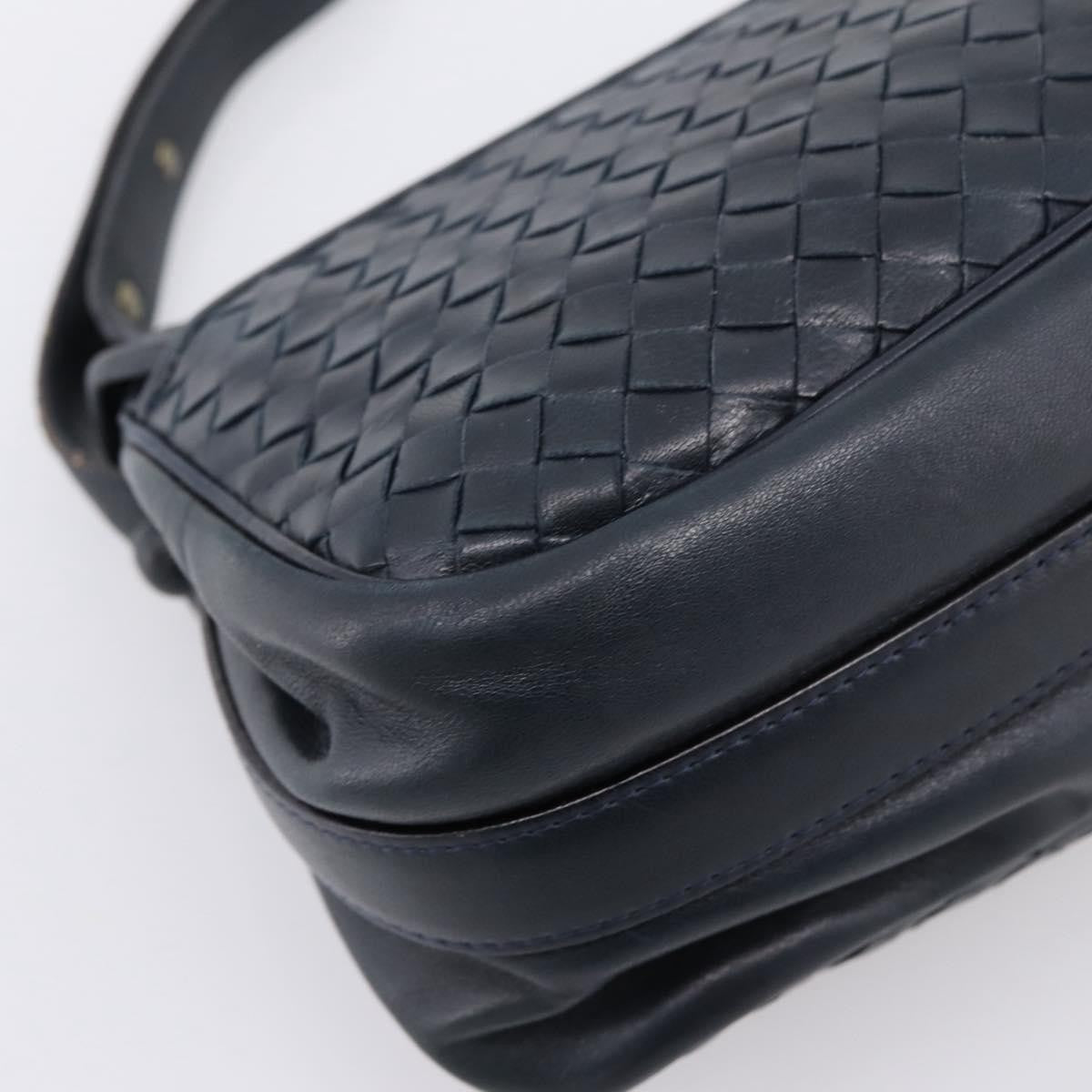 Bottega Veneta Shoulder Leather, Black, Leather, Shoulder Bag