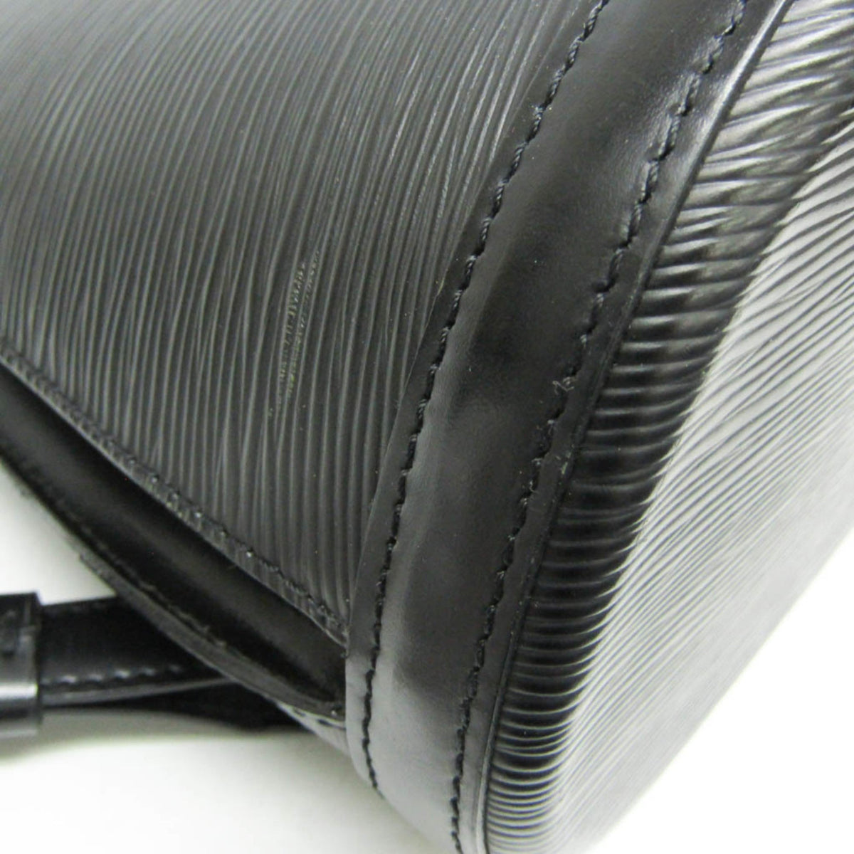 Louis Vuitton Gobelins Epi Leather, Black, Leather, Backpack