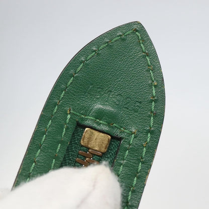 Louis Vuitton Saint Jacques Handbag Epi Leather, GREEN, LEATHER, Shoulder bag