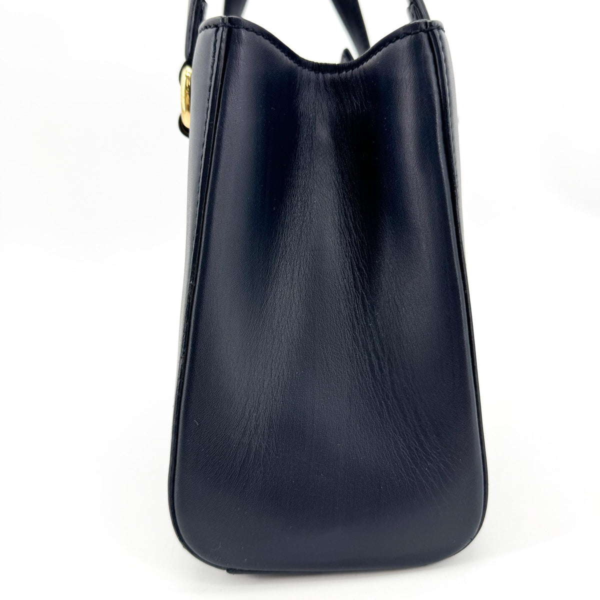 Gucci Sylvie Top Handle Leather, Black, Leather, Handbag