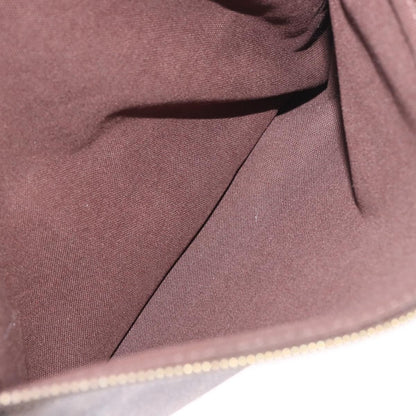 Louis Vuitton Brooklyn Damier Ebene, Brown, Canvas, Shoulder Bag