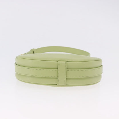 Celine Ava Leather, Green, Leather, Handbag