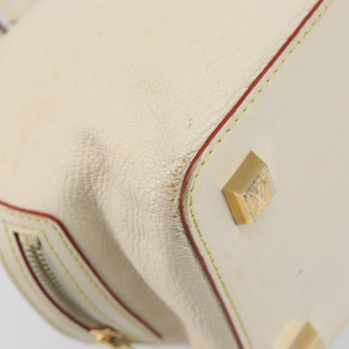 Louis Vuitton Suhali L'Ingenieux Leather, White, Leather, Handbag