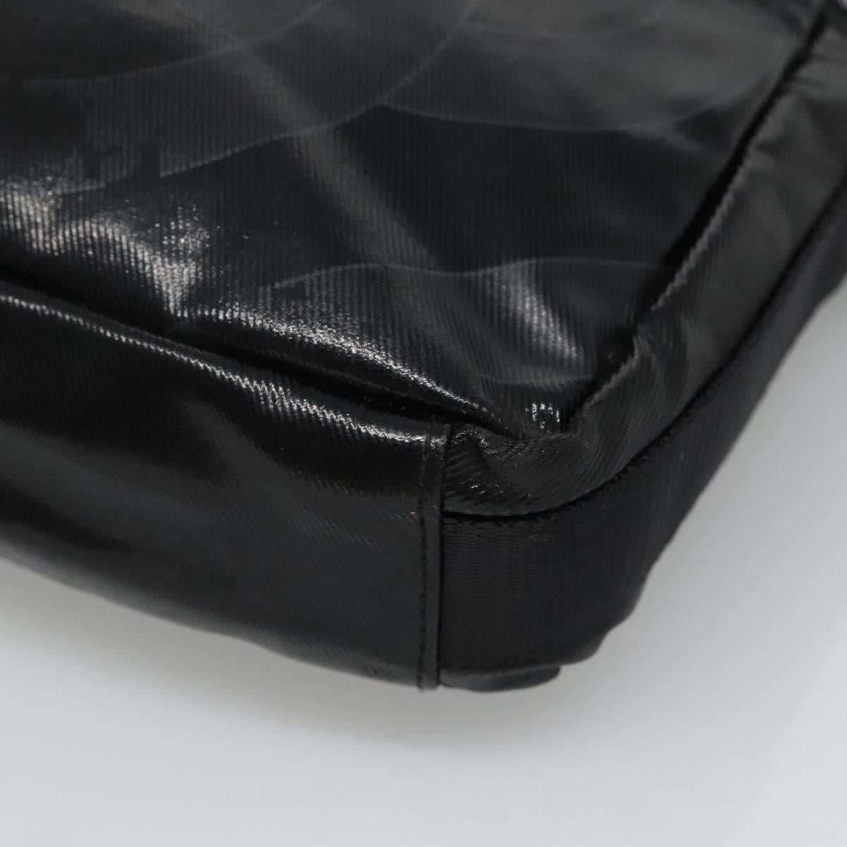 Chanel Sport Line Messenger Coated Canvas, Black, Canvas, Shoulder Bag