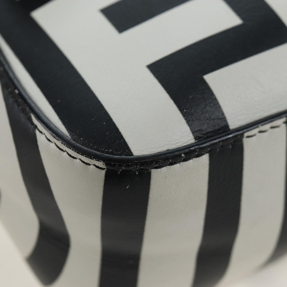 Fendi x Marc Jacobs Baguette NM Printed Leather, Black, Leather, Handbag