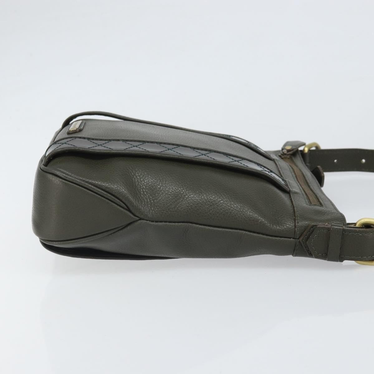 Burberry Vintage Leather, Khaki, Leather, Shoulder Bag