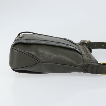 Burberry Vintage Leather, Khaki, Leather, Shoulder Bag