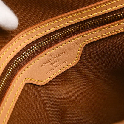 Louis Vuitton Looping Monogram Canvas, Brown, Canvas, Handbag