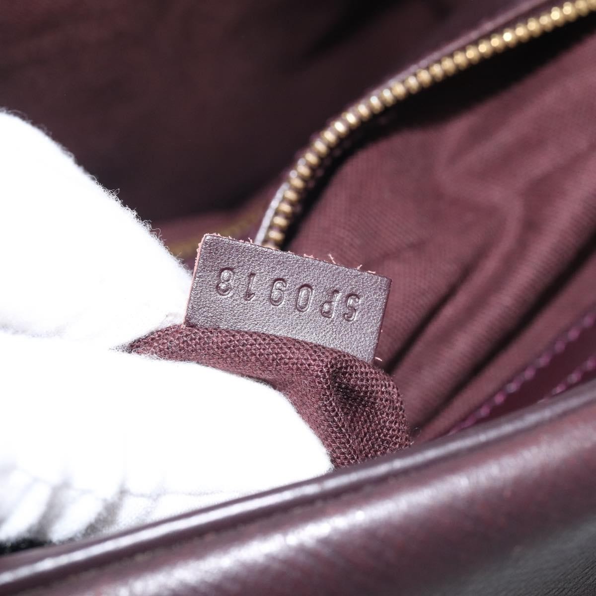 Louis Vuitton Reporter Taiga Leather, Burgundy, Leather, Shoulder Bag
