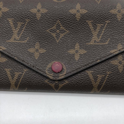 Louis Vuitton Josephine Zip Pouch Insert Monogram Canvas, Brown, Canvas, Clutch