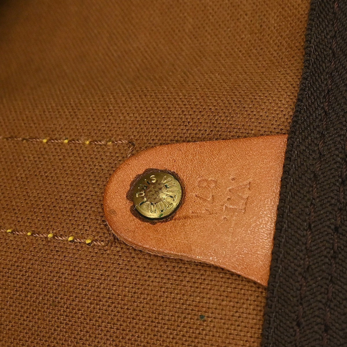 Louis Vuitton Keepall Bandouliere Monogram Canvas, Brown, Canvas, Travel Bag