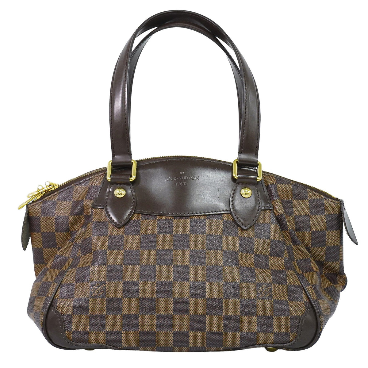 Louis Vuitton Verona Damier, Brown, Canvas, Handbag