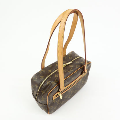 Louis Vuitton Cite Monogram Canvas, Brown, Canvas, Handbag