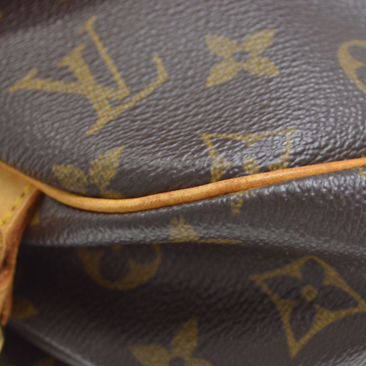 Louis Vuitton Saumur Monogram Canvas, Brown, Canvas, Handbag