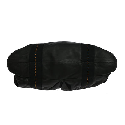 Hermes Caravan Tote Leather, Black, Leather, Tote Bag