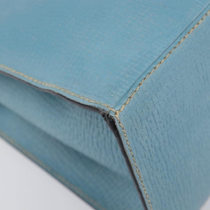 Loewe Tote Leather, Blue, Leather, Tote Bag