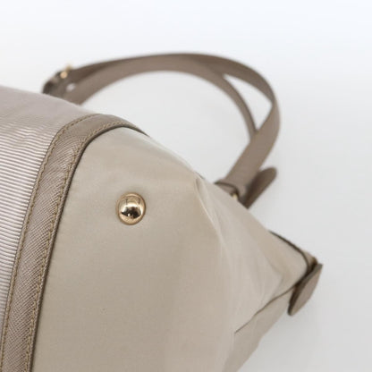 Salvatore Ferragamo Vala tote Nylon, Beige, Nylon, Tote Bag