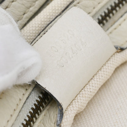 Gucci Twill Leather, Beige, Leather, Shoulder Bag