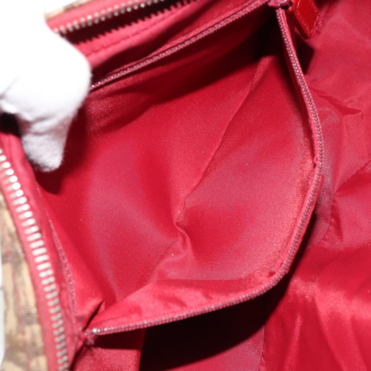 Christian Dior Vintage Rasta Crossbody Bag Diorissimo Canvas, BEIGE, CANVAS, Shoulder bag