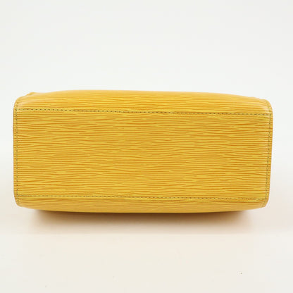 Louis Vuitton Pont Neuf Epi Leather, Yellow, Leather, Handbag