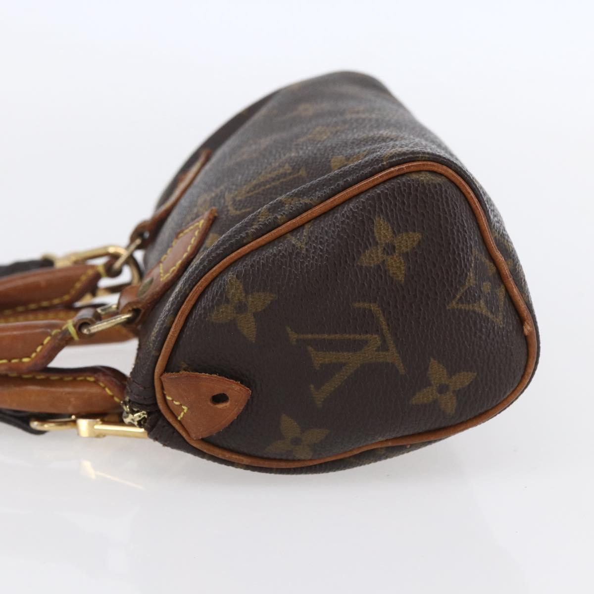 Louis Vuitton Speedy Mini HL Handbag Monogram Canvas, BROWN, CANVAS, Handbag