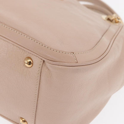 Salvatore Ferragamo Betulla Chain Tote Leather, Pink, Leather, Handbag