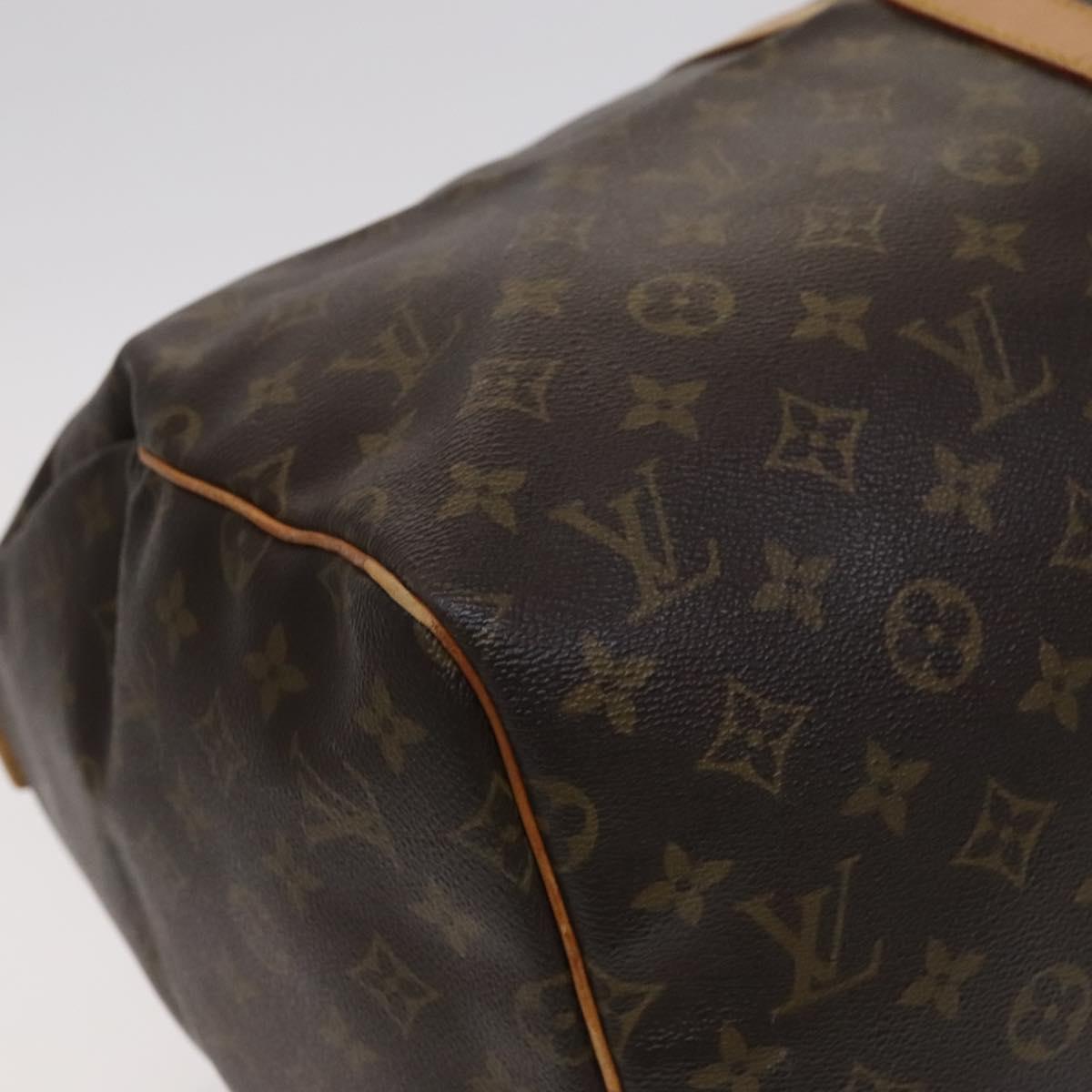 Louis Vuitton Keepall Bag Monogram Canvas, BROWN, CANVAS, Travel bag