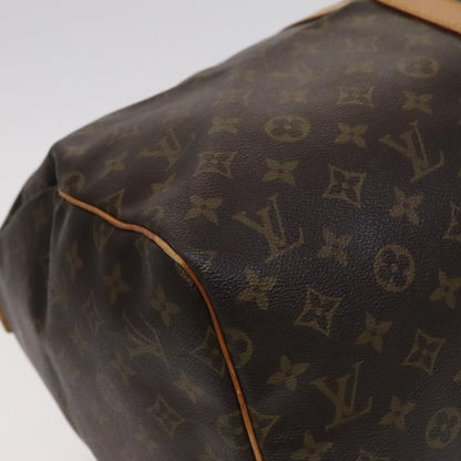 Louis Vuitton Keepall Bag Monogram Canvas, BROWN, CANVAS, Travel bag