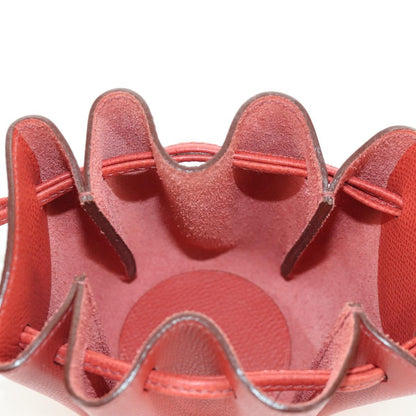 Hermes Vespa Leather, Red, Leather, Clutch