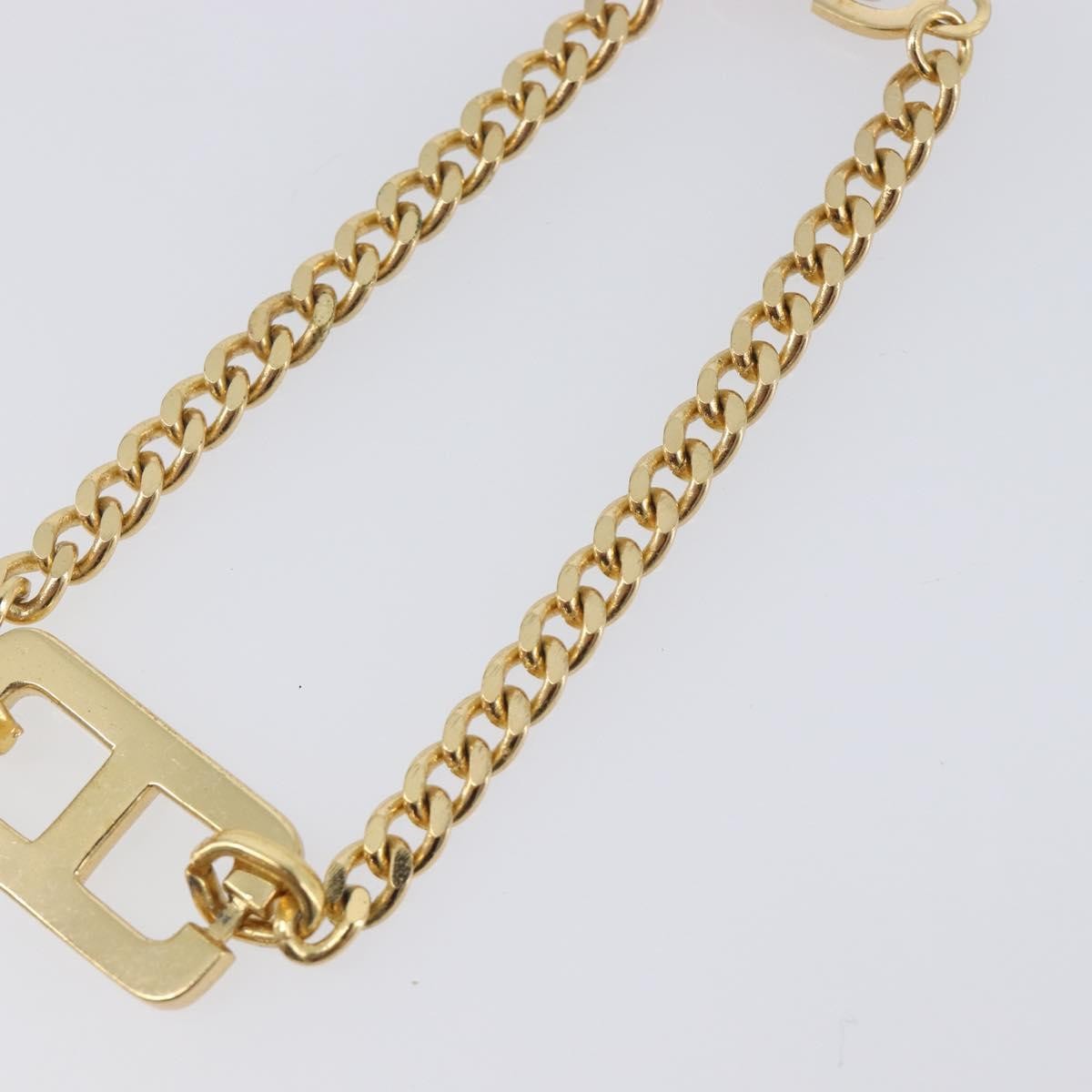 Christian Dior CD Logo Metal, Gold, Metal, Bracelet