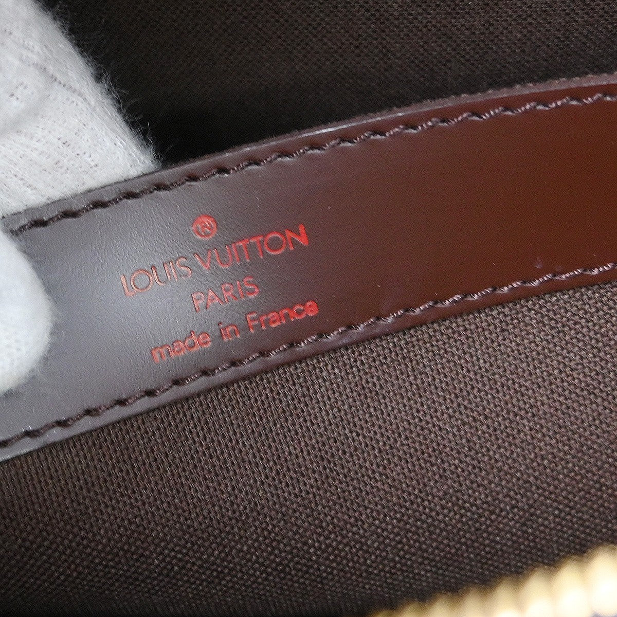 Louis Vuitton Naviglio Damier, Brown, Canvas, Shoulder Bag