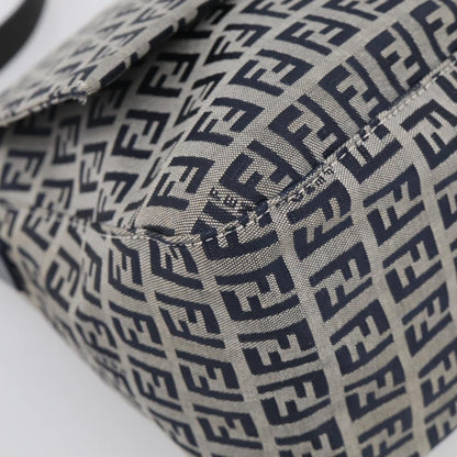 Fendi Fendi mamma baguette Monogram Canvas, Navy, Canvas, Handbag