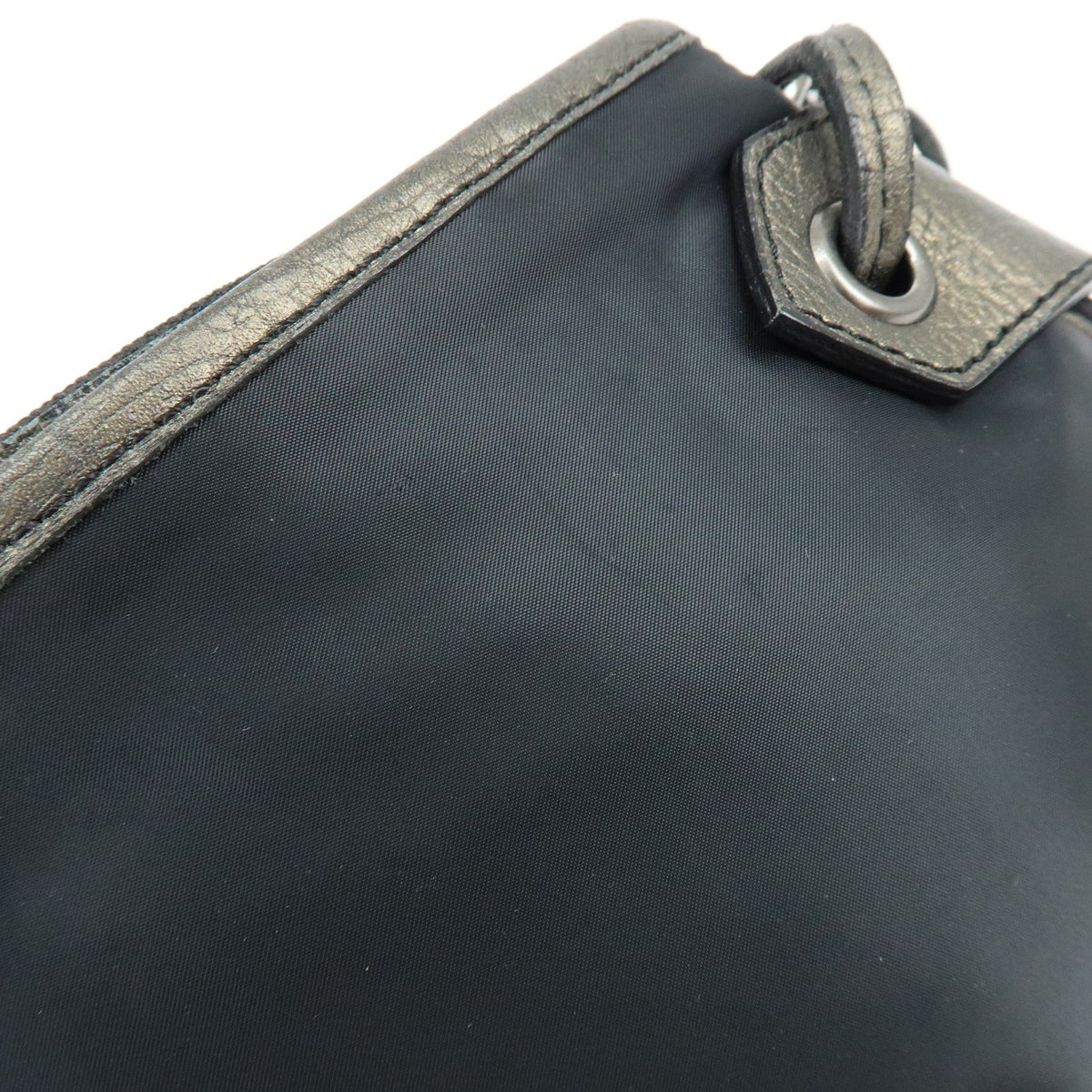 Burberry Shoulder Bag Leather, Black, Nylon, Shoulder Bag