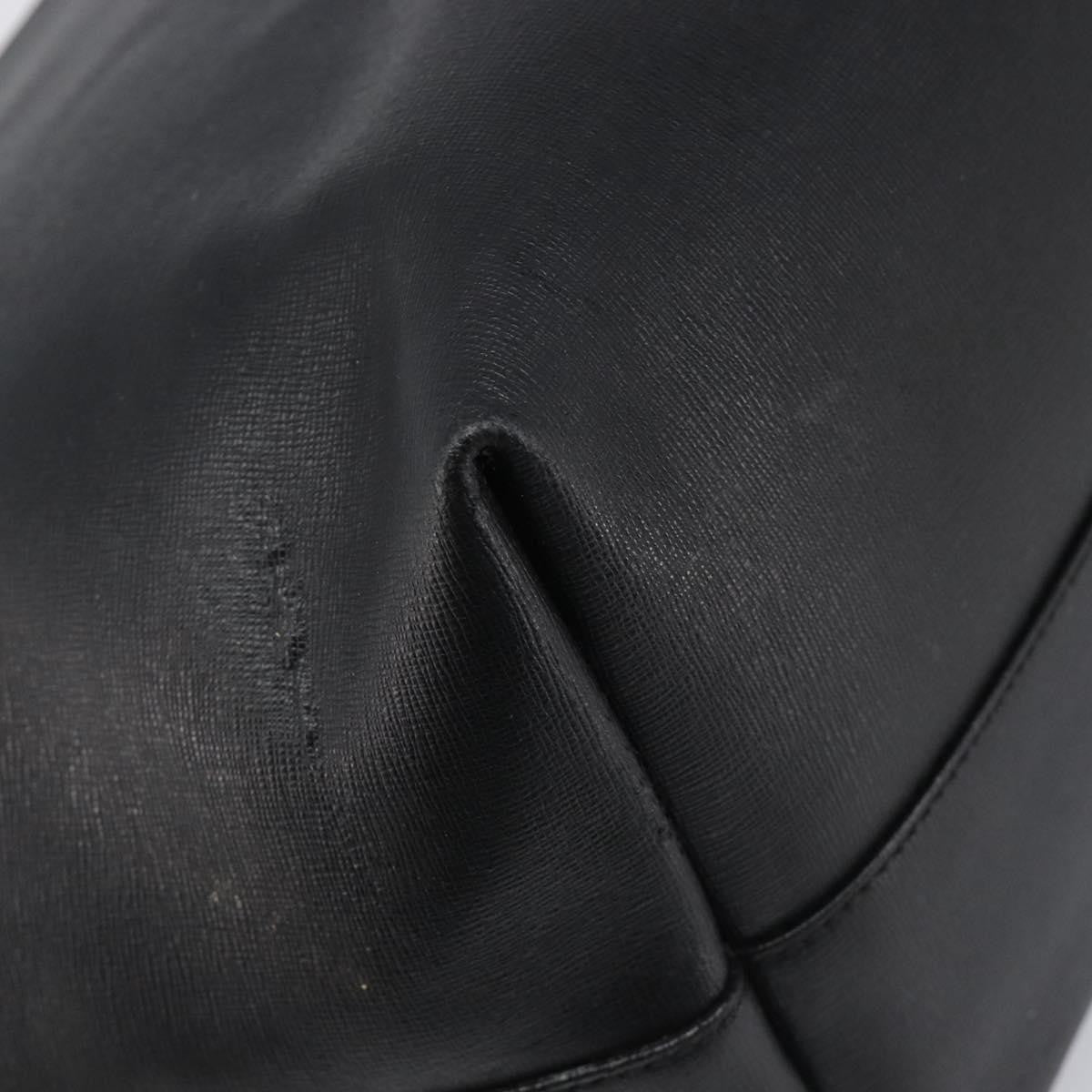 Fendi Monster Roll Leather, Black, Leather, Tote Bag
