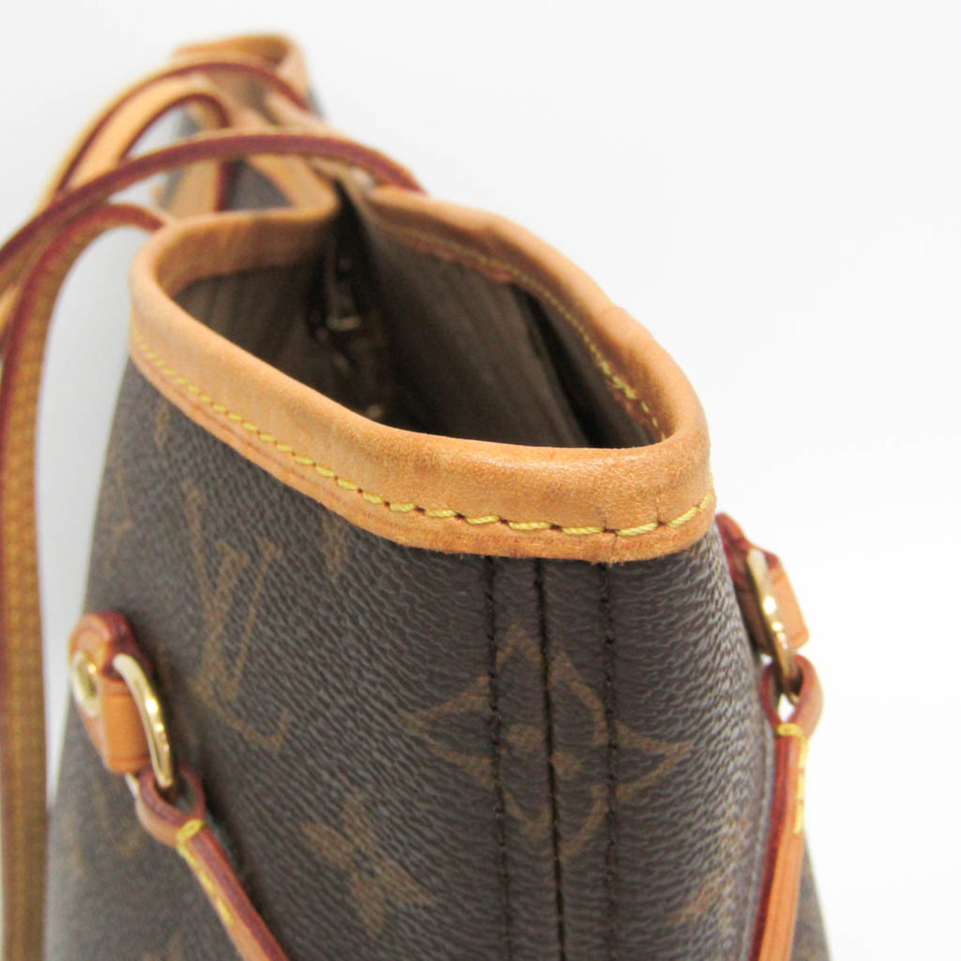 Louis Vuitton Neverfull Monogram Canvas, Brown, Canvas, Tote Bag