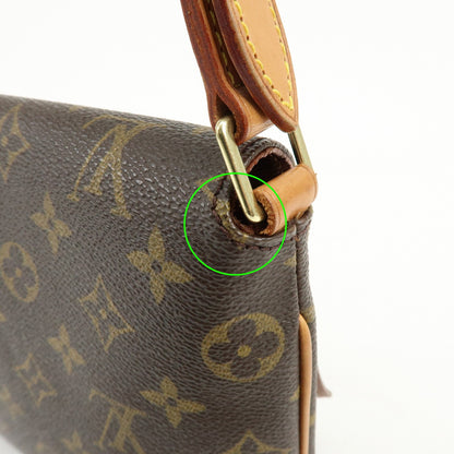 Louis Vuitton Musette Tango Monogram Canvas, Brown, Canvas, Shoulder Bag