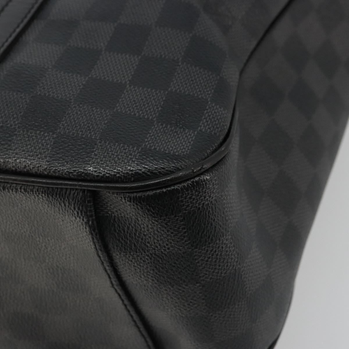 Louis Vuitton Tadao Damier Graphite, Gray, Canvas, Tote Bag