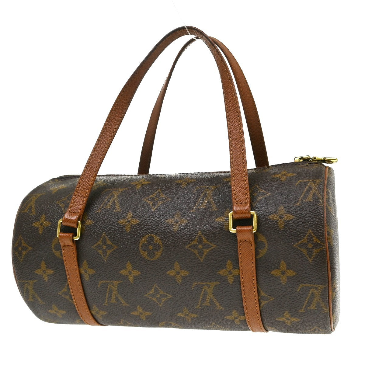 Louis Vuitton Papillon Monogram Canvas, Brown, Canvas, Handbag